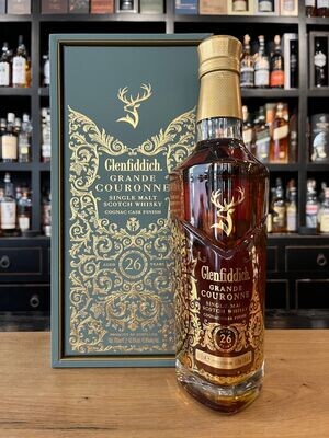 Glenfiddich 26 Jahre Grand Couronne mit 0,7l und 43,8% Glenfiddich 26 Jahre Grand Couronne mit 0,7l und 43,8%