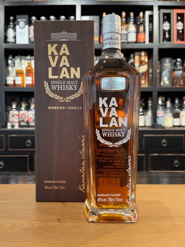 Kavalan Classic mit 0,7l und 40%