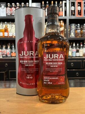 Jura Red Wine Cask Finish mit 0,7l und 40% Jura Red Wine Cask Finish mit 0,7l und 40%