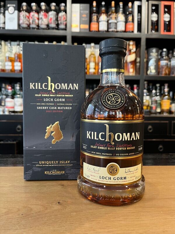 Kilchoman Loch Gorm 2023 mit 0,7 L und 46%