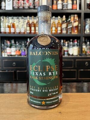 Balcones Eclipse Texas Rye Cask Strength mit 0,7l und 64% Balcones Eclipse Texas Rye Cask Strength mit 0,7l und 64%