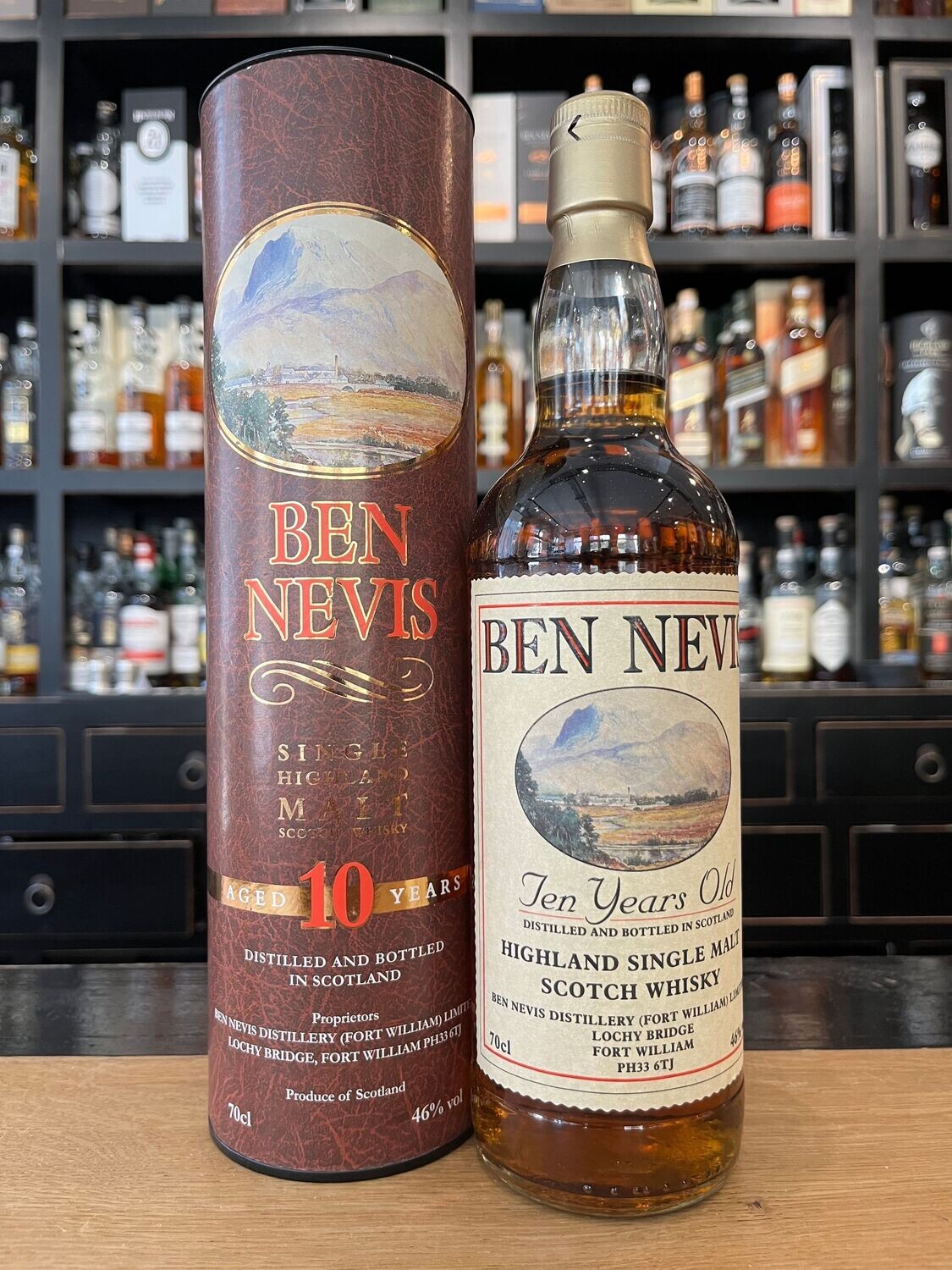 Ben Nevis 10 Jahre Alte Abfüllung mit 0,7l und 46%