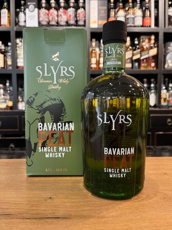 Slyrs Bavarian Peat mit 0,7l und 43%