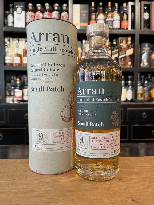 Arran 9 Jahre Rum Cask mit 0,7L und 50%