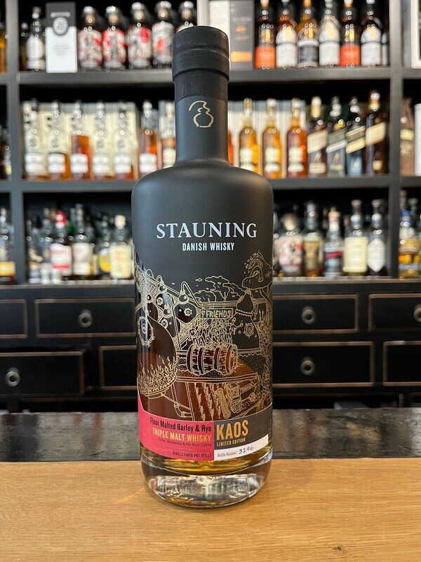 Stauning Kaos 4 Jahre Rum Cask mit 0,7l und 54,4% Stauning Kaos 4 Jahre Rum Cask mit 0,7l und 54,4%