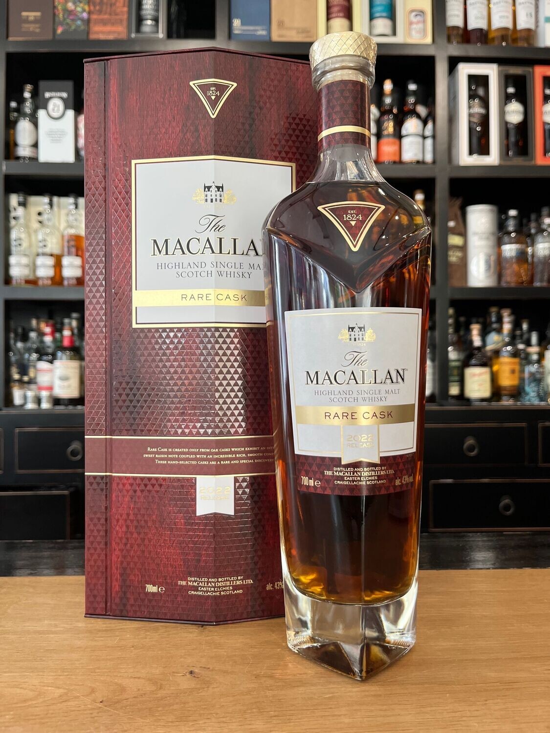 Macallan Rare Cask Vintage 2022 mit 0,7l und 43%