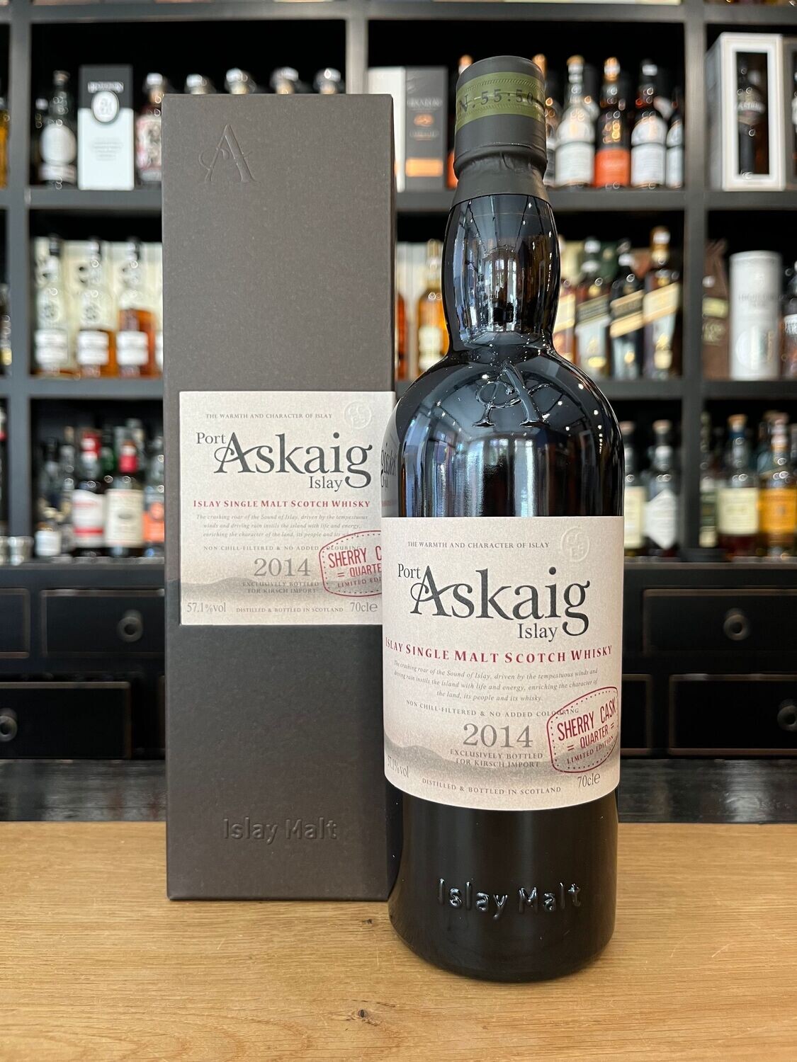 Port Askaig Sherry Cask 2014/2023 mit 0,7l und 57,1%