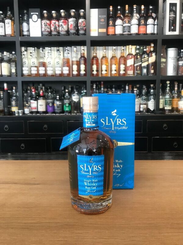 Slyrs Rum Finish mit 0,7 und 46%