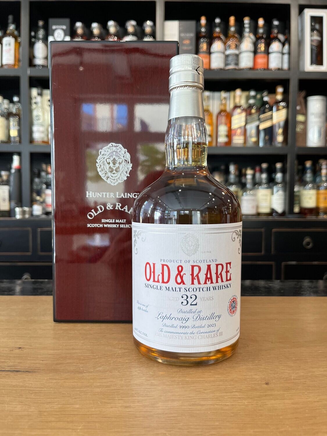 Laphroaig 32 Jahre King Charles III Krönungsabfüllung