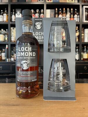 Loch Lomond The Open Rioja Finish Geschenkset mit 2 Gläsern