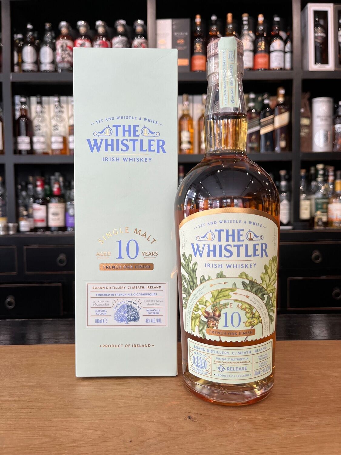 The Whistler 10 Jahre Grand Cru Bordeaux Finish mit 0,7L und 46%