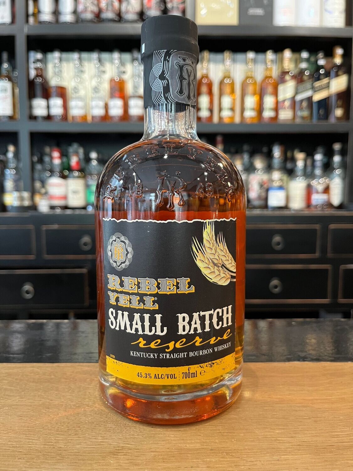 Rebel Yell Small Batch Reserve mit 0,7 und 45,3%