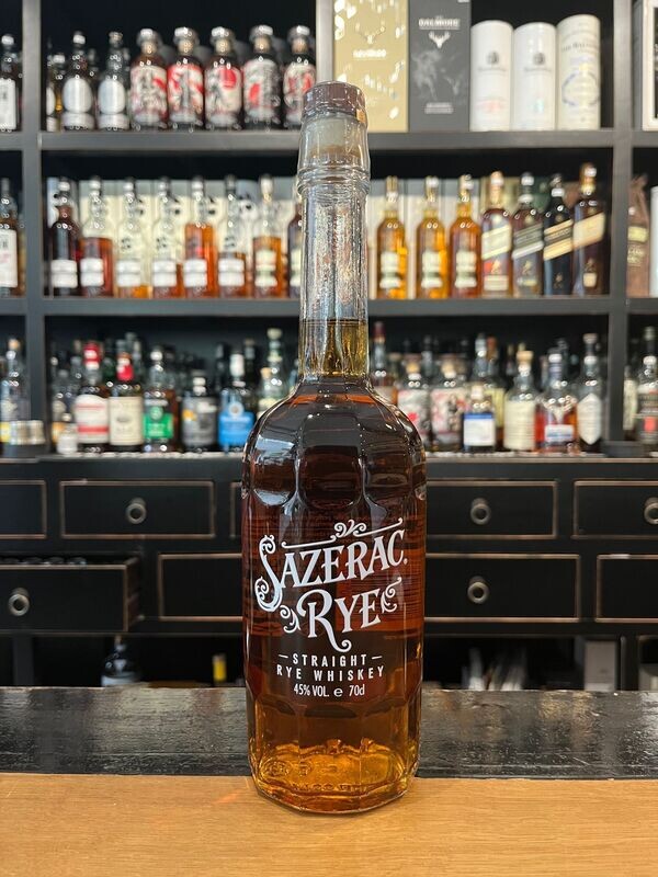 Sazerac Straight Rye mit 0,7L und 45%