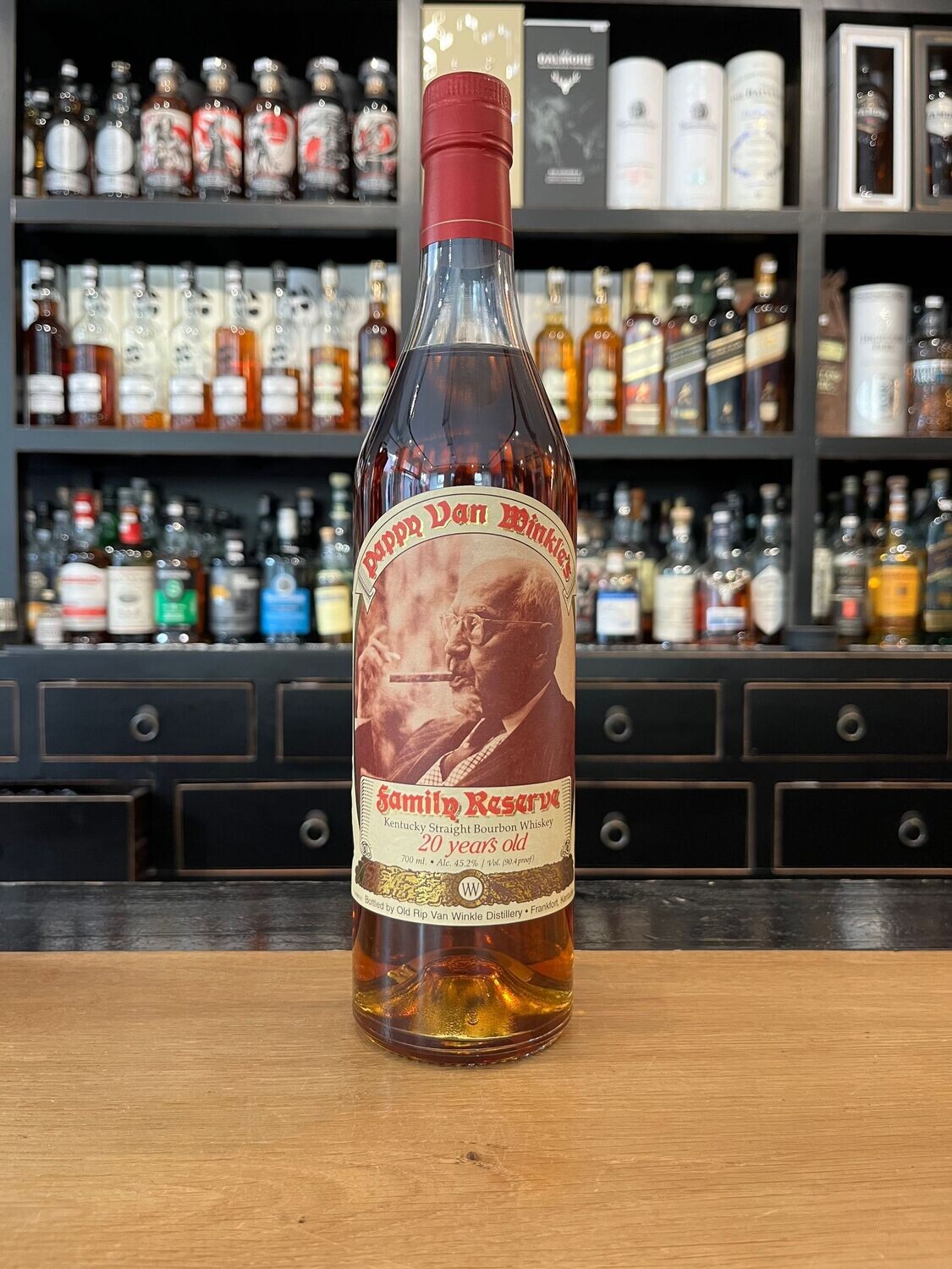 Pappy Van Winkle 20 Jahre Family Reserve mit 0,7L und 53,5%