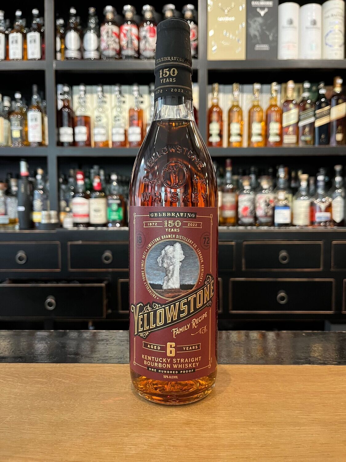 Yellowstone 6 Jahre Family Recipe 150th Anniversary
