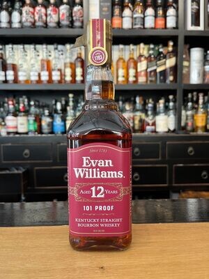 Evan Williams 12 Jahre mit 0,7l und 50,5% only for Japan Evan Williams 12 Jahre mit 0,7l und 50,5% only for Japan