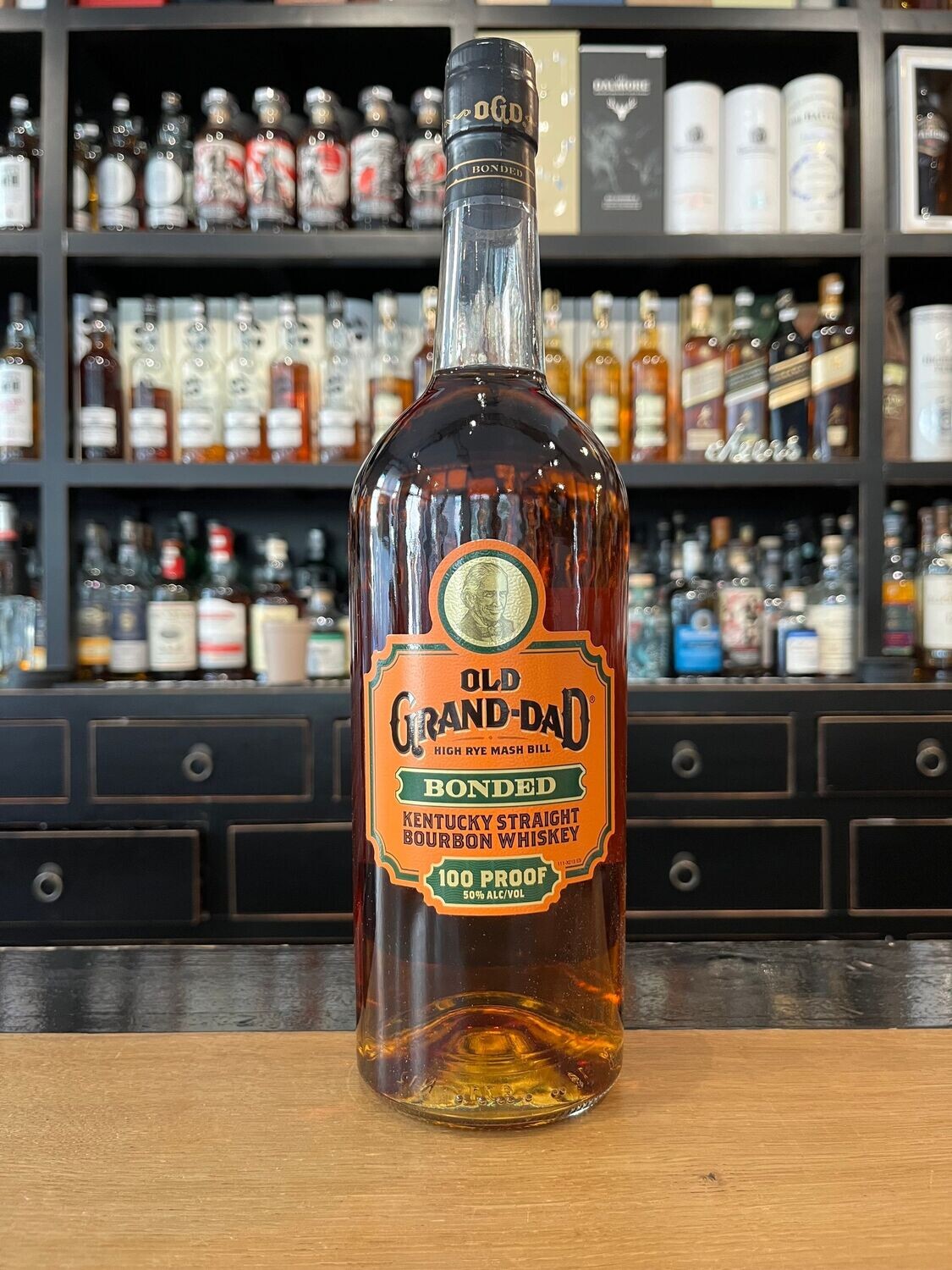 Old Grand Dad Bonded 100 Proof mit 1l und 50%