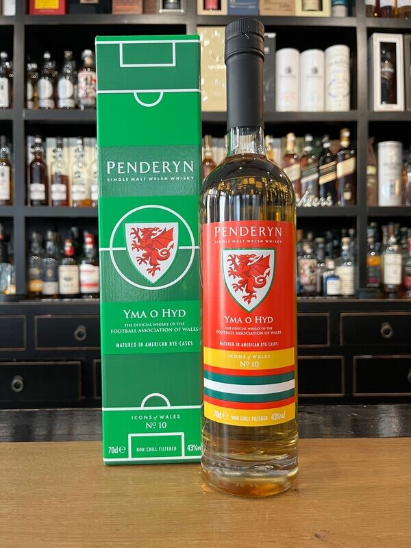 Penderyn YMA O HYD Icon of Wales No 10 mit 0,7l und 43%