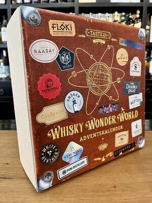 Adventskalender Wonder World mit 24 x 0,02l Whiskys