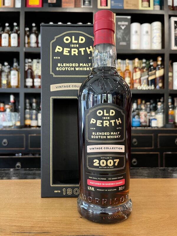 Old Perth 16 Jahre Vintage 2007 mit 0,7l und 56,7%