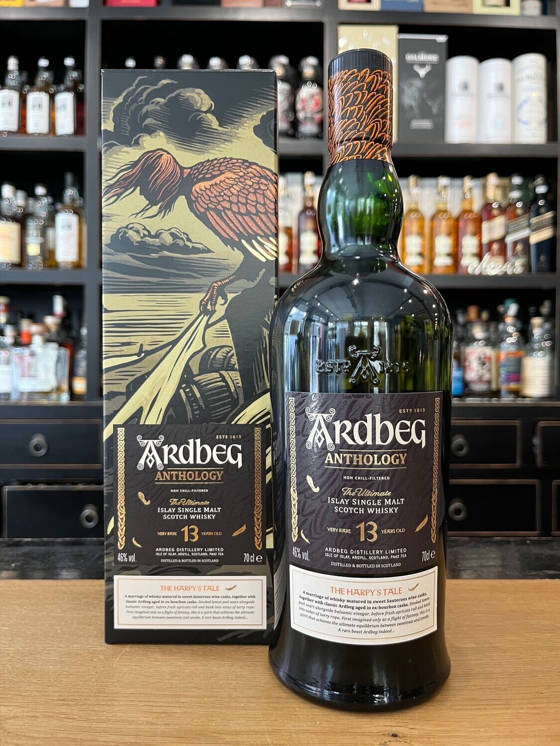 Ardbeg 13 Jahre Anthology mit 0,7l und 46%