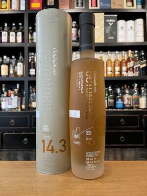 Octomore 14.3 2023 The Impossible Equation mit 0,7l und 61,4% Octomore 14.3 2023 The Impossible Equation mit 0,7l und 61,4%