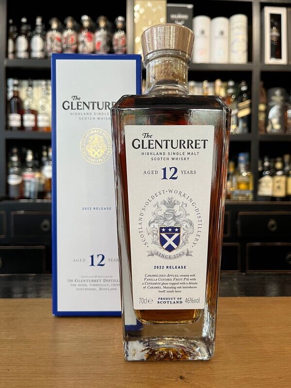 Glenturret 12 Jahre mit 0,7L und 46% Glenturret 12 Jahre mit 0,7L und 46%