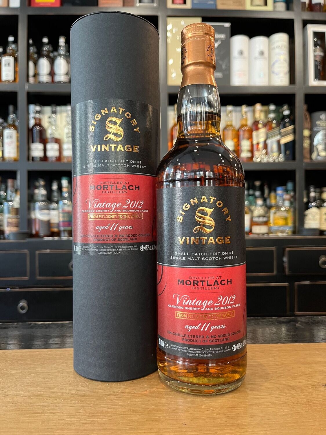 Mortlach 11 Jahre 2012/2023 Signatory Vintage mit 0,7L und 48,2%