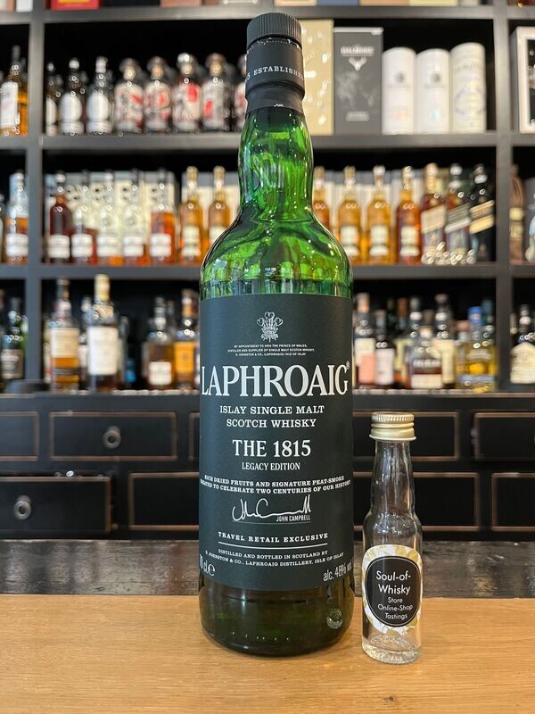 Laphroaig The 1815 Sample mit 2cl und 48% Laphroaig The 1815 Sample mit 2cl und 48%