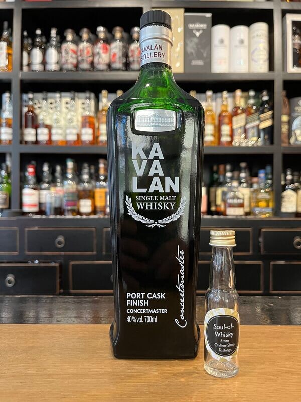 Kavalan Port Cask Sample mit 2cl und 40% Kavalan Port Cask Sample mit 2cl und 40%