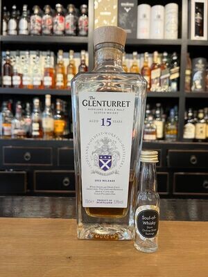 Glenturret 15 Jahre Sample mit 2cl und 53% Glenturret 15 Jahre Sample mit 2cl und 53%