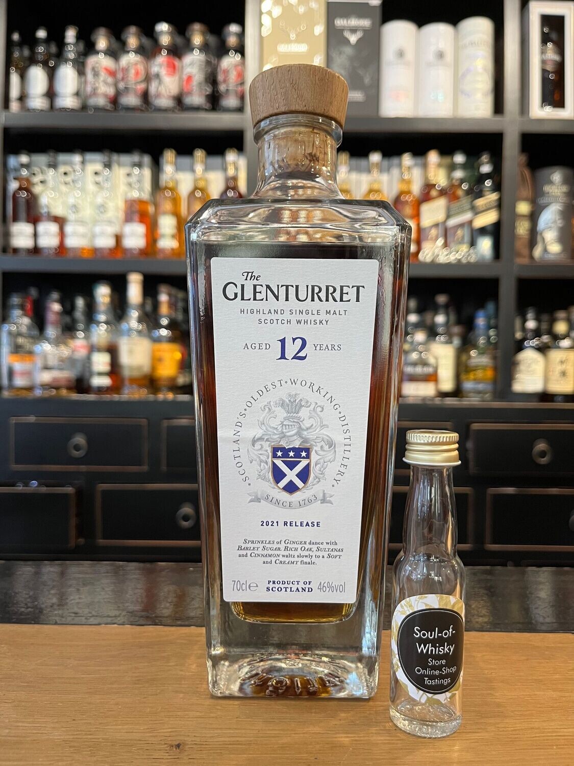Glenturret 12 Jahre Sample mit 2cl und 43%