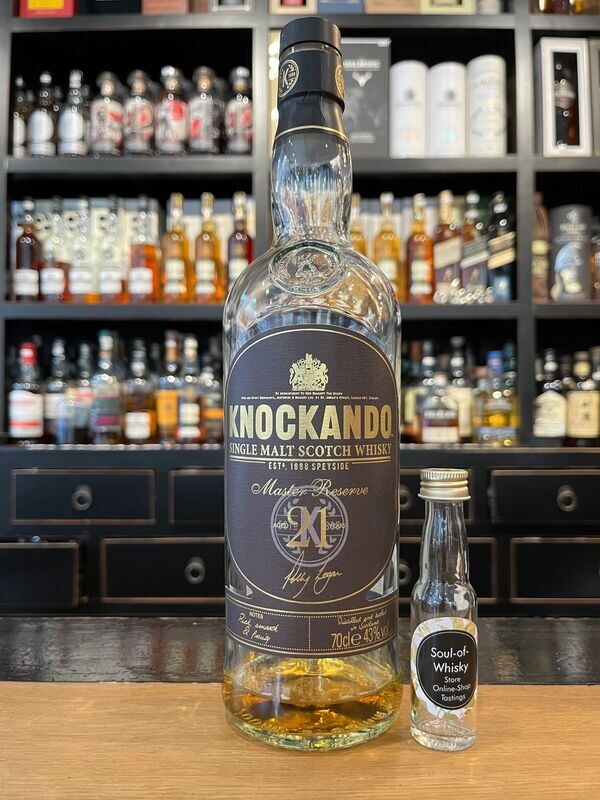 Knockando 21 Jahre Sample mit 2cl und 43% Knockando 21 Jahre Sample mit 2cl und 43%