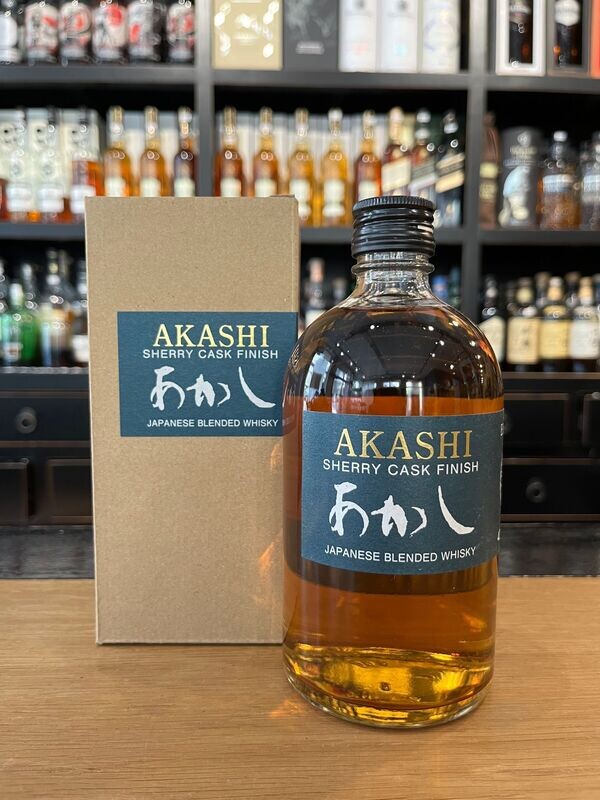 Akashi Sherry Cask Finish mit 0,5L und 40% Akashi Sherry Cask Finish mit 0,5L und 40%