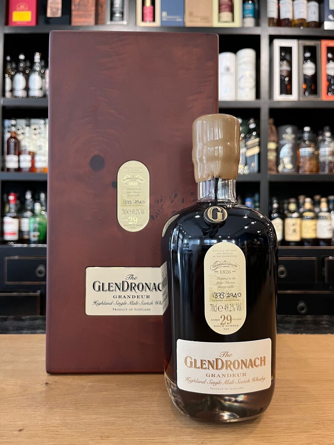 Glendronach Grandeur 29 Jahre Batch #12 mit 0,7l und 49,2%
