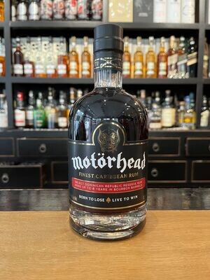 Motörhead 8 Jahre Premium Dark Rum mit 0,7L und 40%