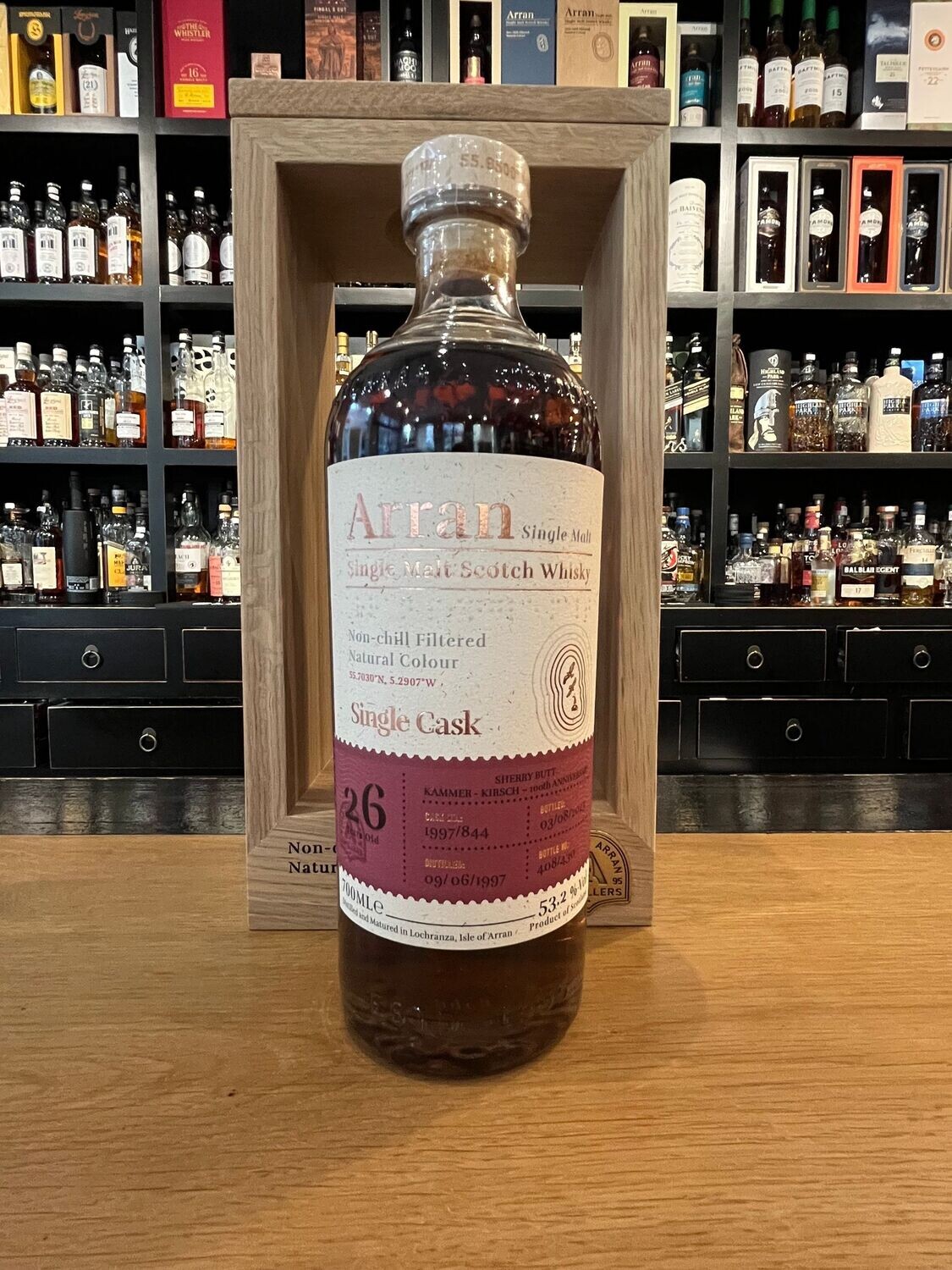 Arran 26 Jahre 1997/2023 Sherry Exclusive Cask for Germany