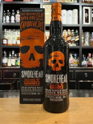 Smokehead Rum Cask Rebel XLE only for Germany mit 0,7L und 58% Smokehead Rum Cask Rebel XLE only for Germany mit 0,7L und 58%