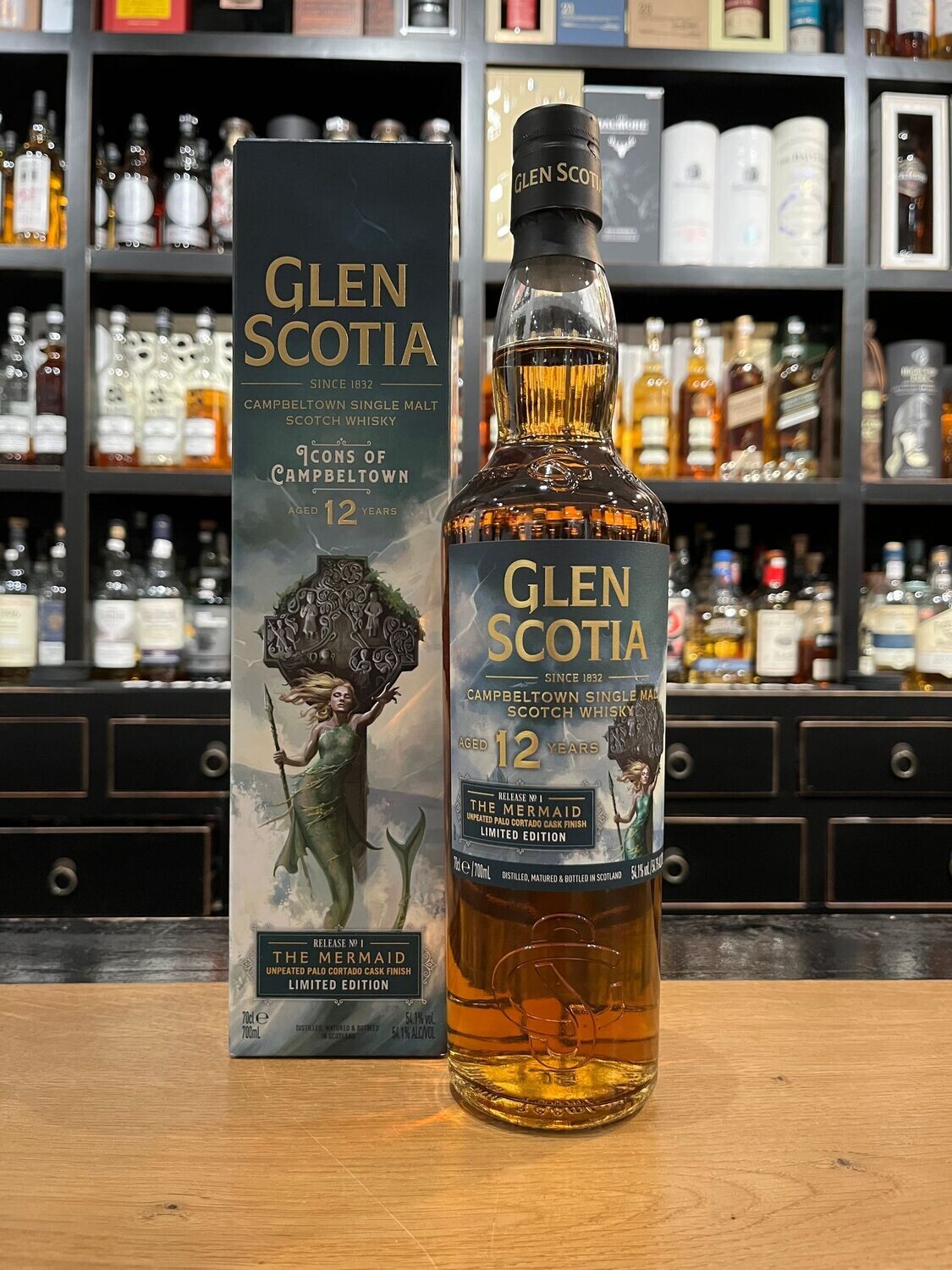 Glen Scotia 12 Jahre  The Mermaid Limited Edition 2023