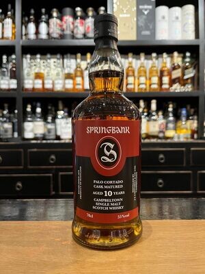 Springbank 10 Jahre 2nd Release Palo-Cortado 2023 Springbank 10 Jahre 2nd Release Palo-Cortado 2023