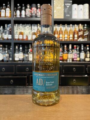 Ardnamurchan Rum Cask Release 2023 mit 0,7l und 55% Ardnamurchan Rum Cask Release 2023 mit 0,7l und 55%