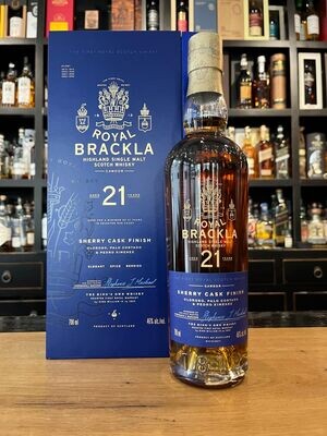 Royal Brackla 21 Jahre mit 0,7L und 46% Royal Brackla 21 Jahre mit 0,7L und 46%