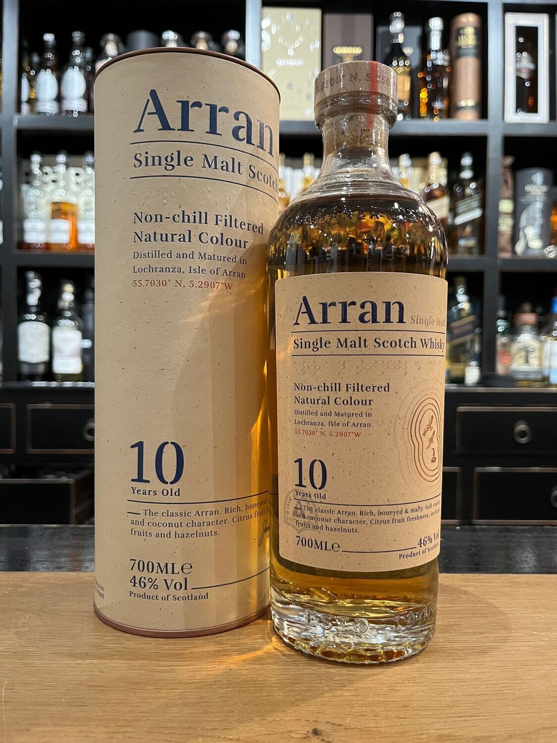 Arran 10 Jahre mit 0,7L und 46%