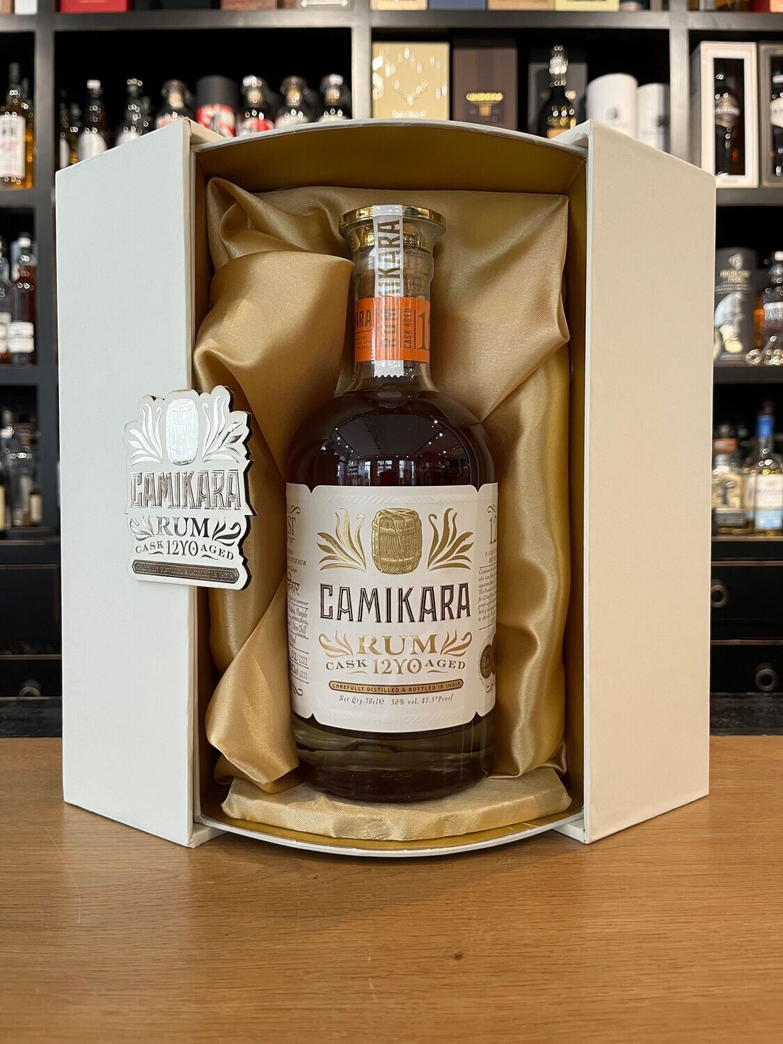 Camikara 12 Jahre Pure Cane Juice Rum mit 0,7L und 50%