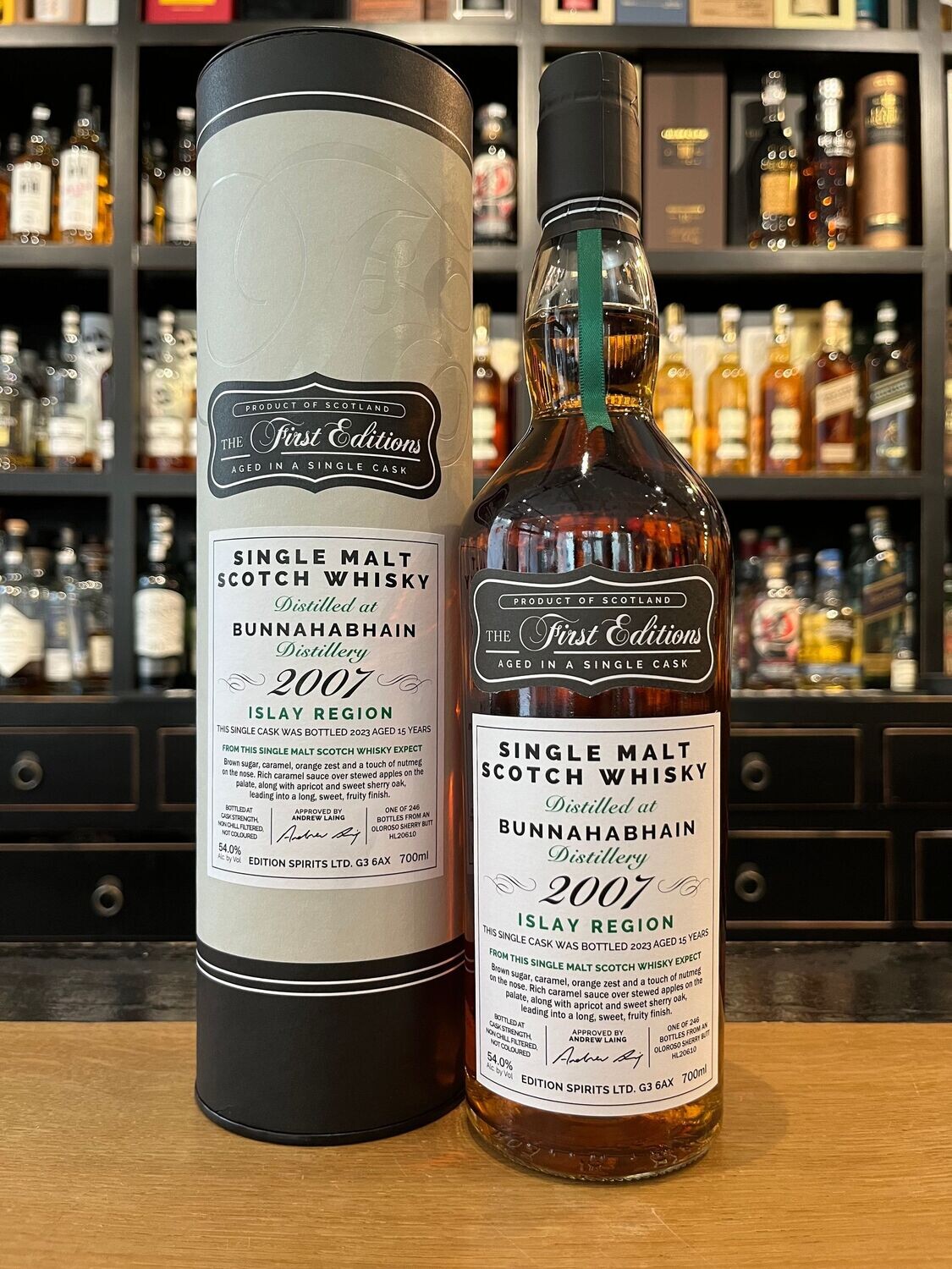 Bunnahabhain 15 Jahre 2007/2023 First Editions Hunter Laing