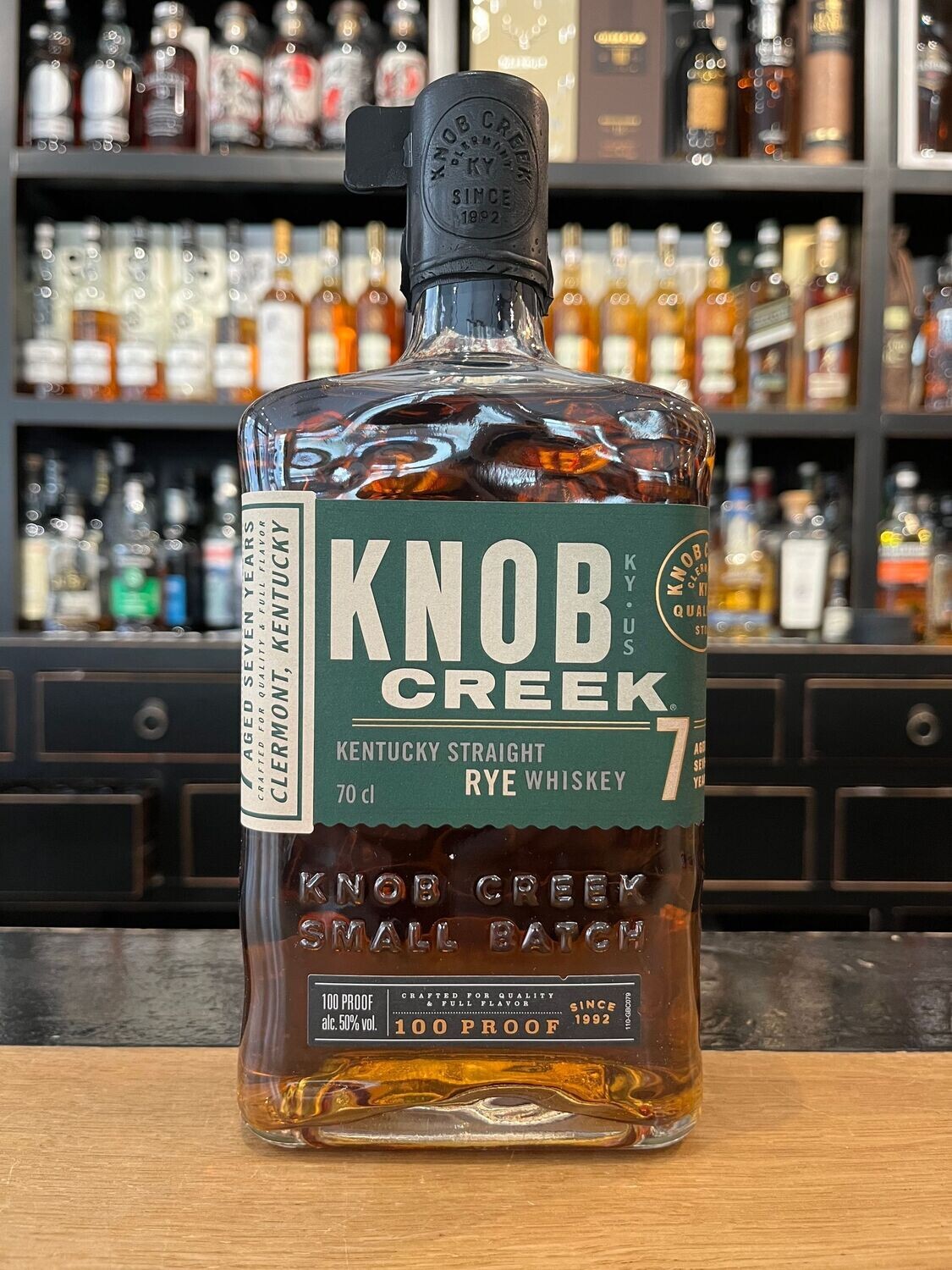 Knob Creek 7 Jahre Rye mit 0,7l und 50%