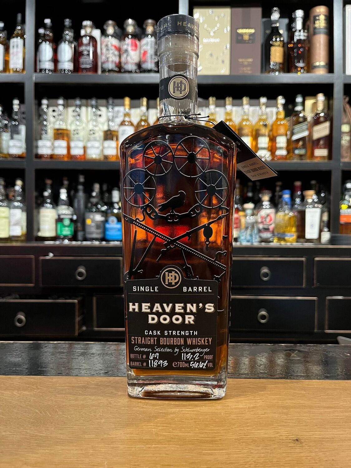 Heaven's Door Cask Strength Single Barrel only for Germany mit 0,7 und 56,6%