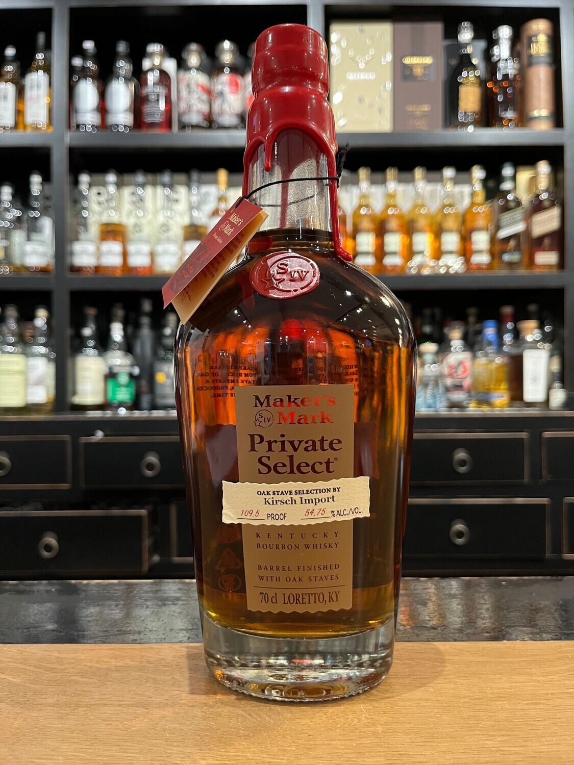 Maker's Mark Private Select 2023 mit 0,7l und 54,75%