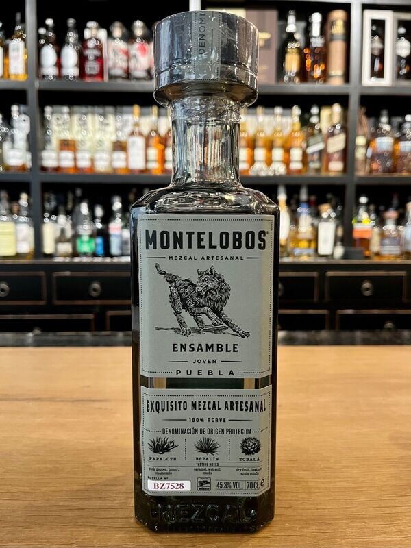 Montelobos Ensamble Mezcal mit 0,7l und 45,3% Montelobos Ensamble Mezcal mit 0,7l und 45,3%