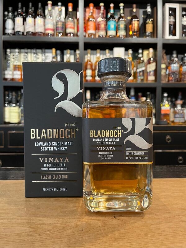 Bladnoch Vinaya mit 0,7l und 46,7% Bladnoch Vinaya mit 0,7l und 46,7%